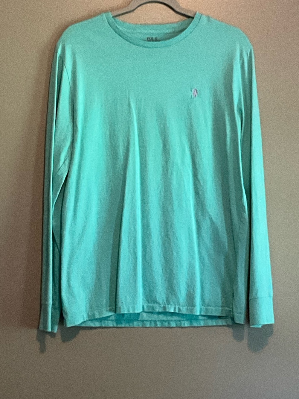Polo by Ralph Lauren Light Teal Crewneck Tee